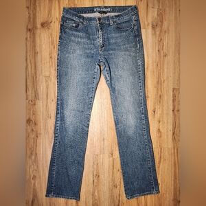 New York & Company Women’s Jeans Straight Leg Size 33x33 Medium Wash